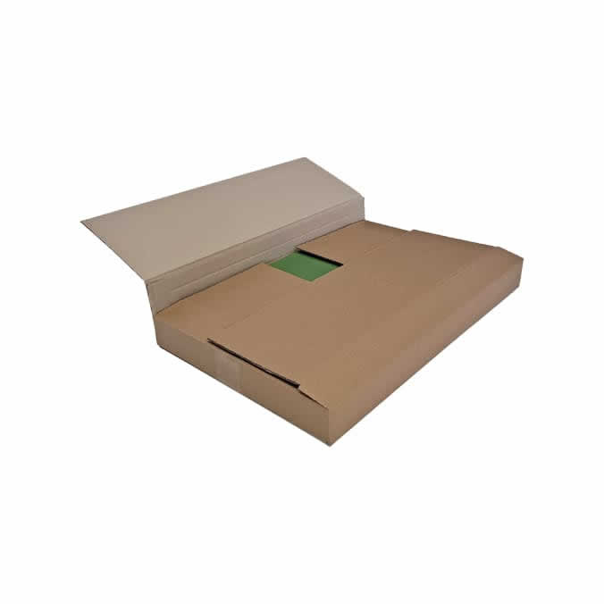 Cajas de cartón 555 x 355 x 110 mm. Altura variable.