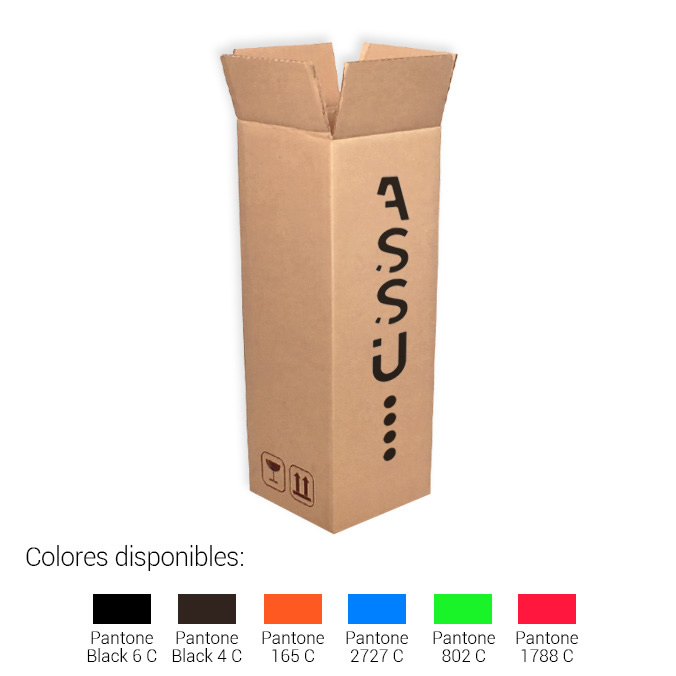 Caja de Embalaje 140 x 140 x 415 mm