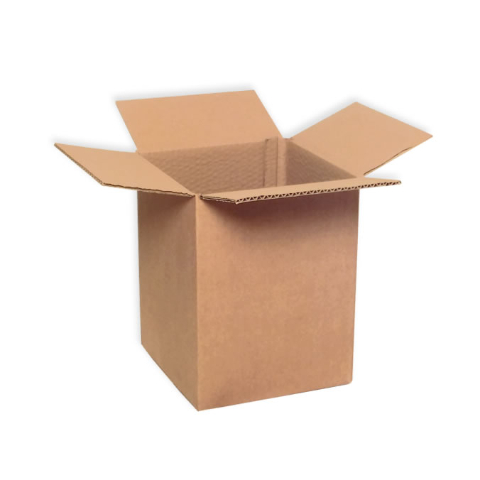 Cajas de cartón  200 x 200 x 260 mm