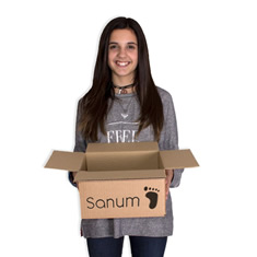 Caja de Embalaje Personalizada 260x220x147MM 