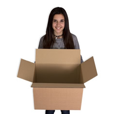 Caja de carton canal simple 425x275x325mm