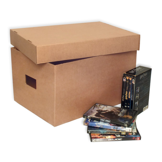 Cajas de cartón 460 x 340 x 260 mm. Fondo y tapa 