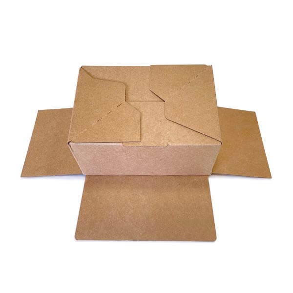 Caja Ecommerce doble envío 400 x 260 x 250 mm. Dos cierres adhesivos + apertura por tira de rasgado