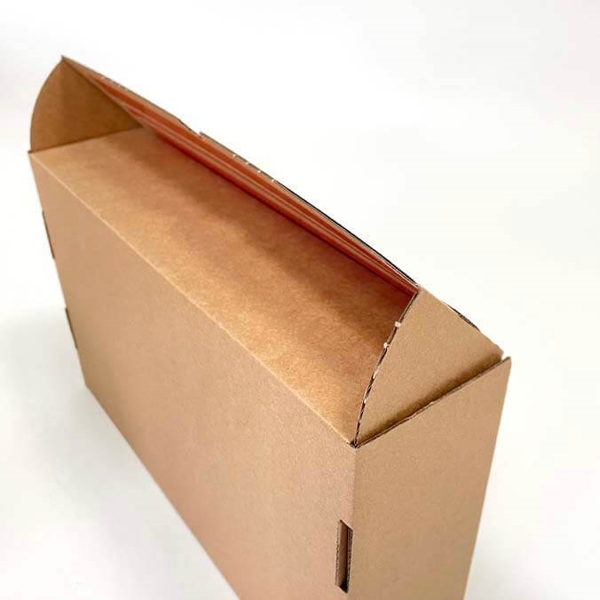 Caja Ecommerce doble envío 500 x 300 x 100 mm. Doble cierre adhesivo + apertura por tira de rasgado