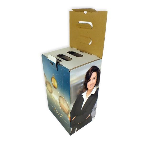 Cajas 4 botellas + Lote. Totalmente Personalizable