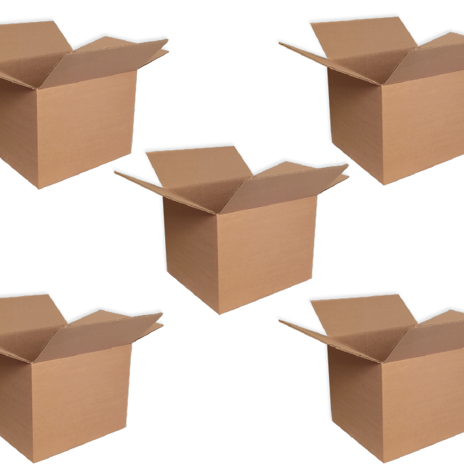 Pack 35 Cajas de Cartón Doble 500x450x400mm