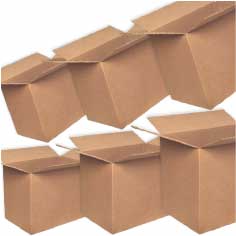 Pack 55 Cajas Cartón Simple 425x275x325mm 