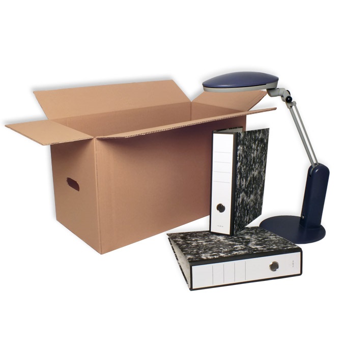 Pack 60 cajas de cartón de 630 x 300 x 350 mm