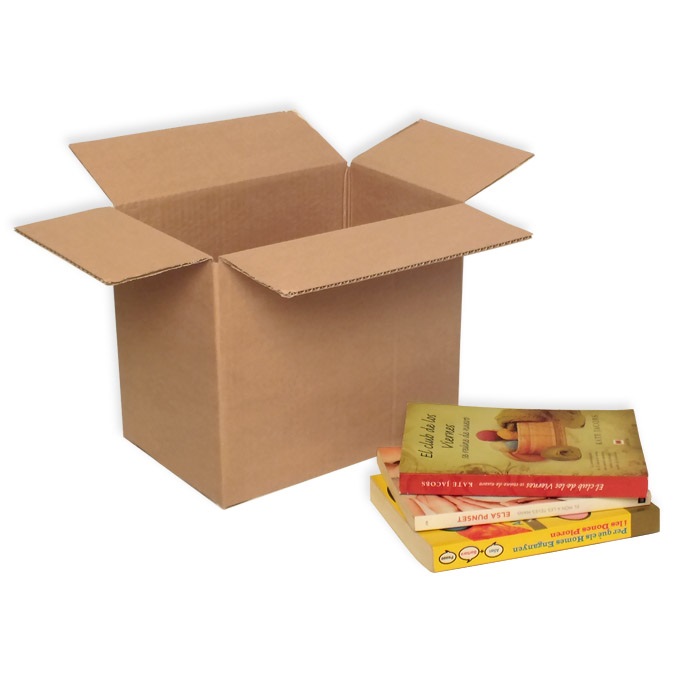 Pack 75 cajas de cartón de 300 x 200 x 260 mm