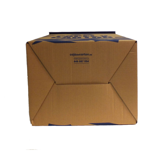 Papelera de cartón para reciclaje de papel y cartón