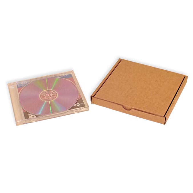 Caja para envío CD 140 x 140 x 018 mm