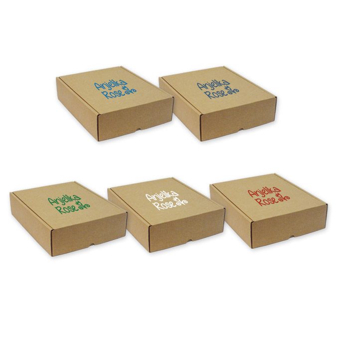 Caja para envío 3 botellas plana con separadores