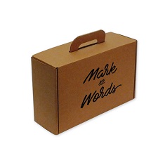Caja maletín personalizada con asa 330 x 118 x 205 mm