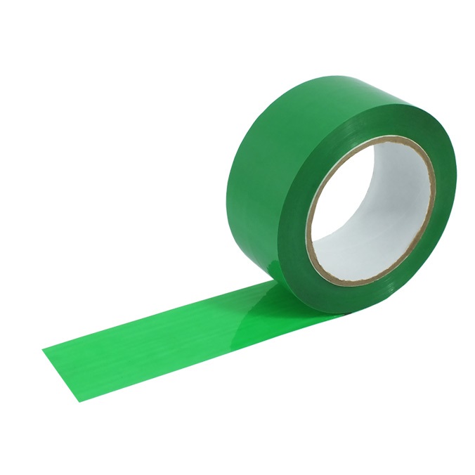 Cinta adhesiva verde de 121 m x 048 mm