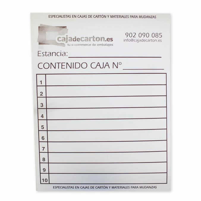 Pack Mudanza MINI