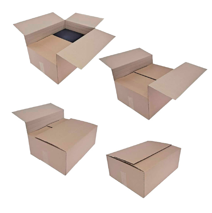 Muestras de cajas de altura variable