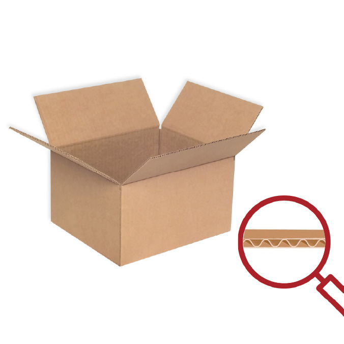Muestras de cajas de canal simple