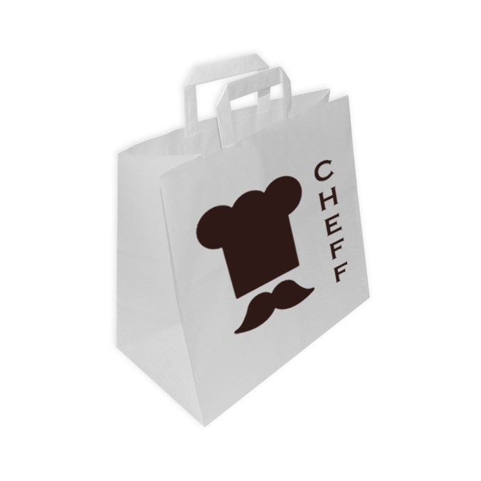 Bolsas Personalizadas Blancas Take Away
