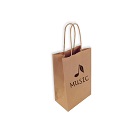 Bolsas de Papel Pesonalizadas kraft 14+8,5X21,5CM