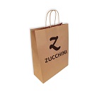 Bolsas Personalizadas Kraft con Asa Rizada 