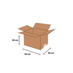 Cajas 500 x 500 x 500 mm