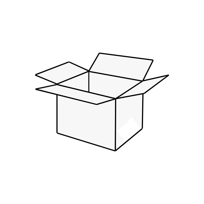 Caja de cartón 600 x 600 x 600 mm