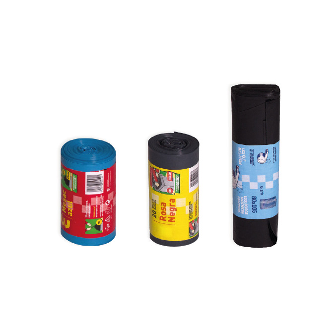 Bolsas de basura y sacos