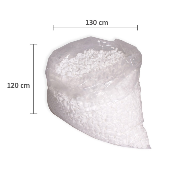 Saco plastico 130x120cm