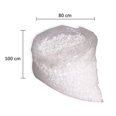 Saco plastico 80x100cm