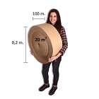 Bobina Cartón Ondulado 20 cm - Protección