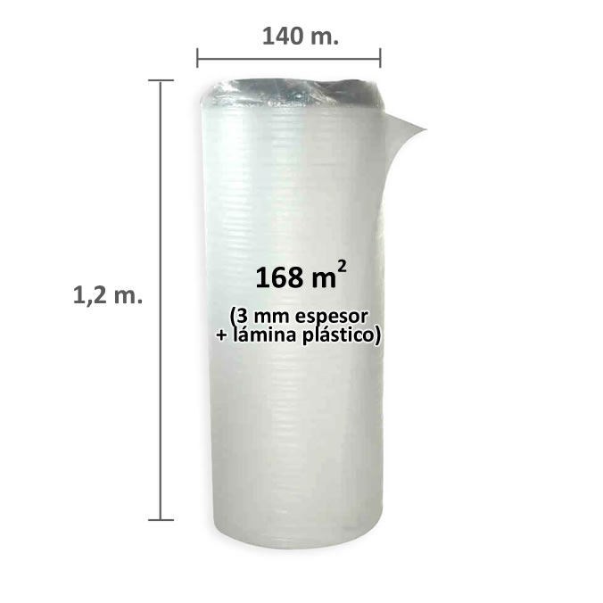 Espuma foam 3mm + lamina plastico