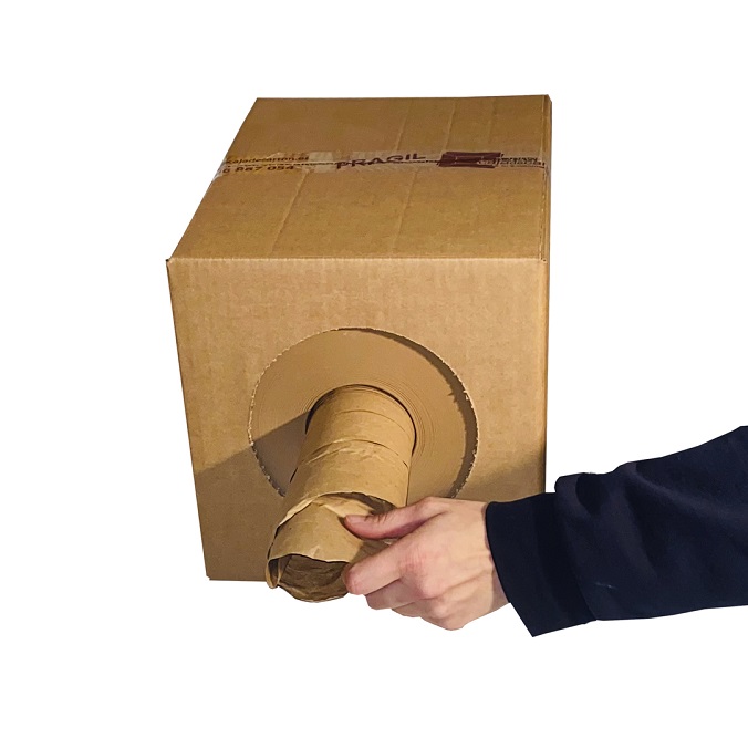 Bobina de Papel Kraft Reciclado para Relleno