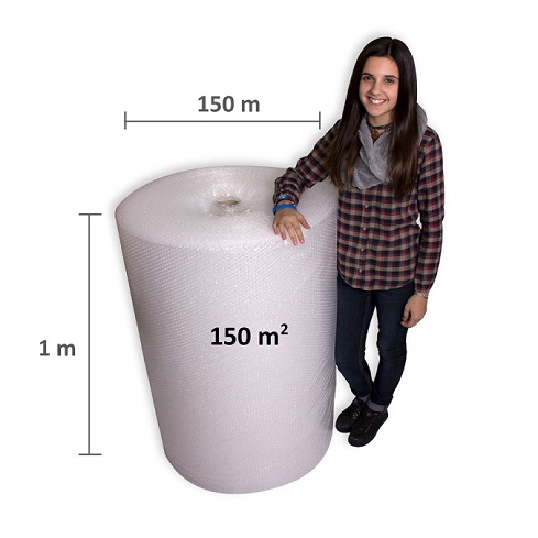 Plastico de Burbujas 150m2