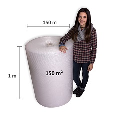 Plastico de Burbujas 150m2