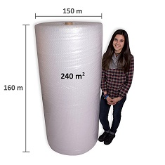 Plastico de Burbujas 240m2