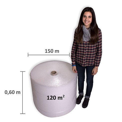 Plastico de burbujas 90m2