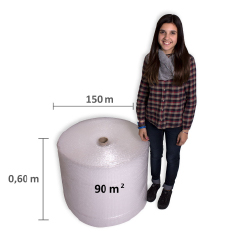 Plastico de burbujas 90m2