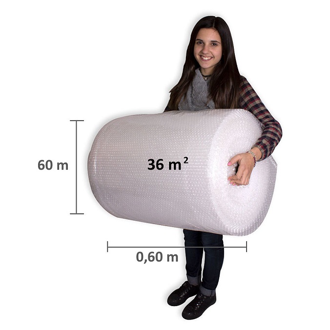 Plastico de Burbujas 36m2