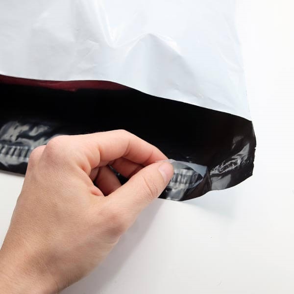 Bolsa plástico para envío Courier 450 x 550 + 50 mm