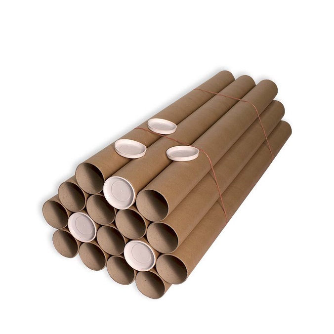 Tubos de carton compacto 76x1000mm