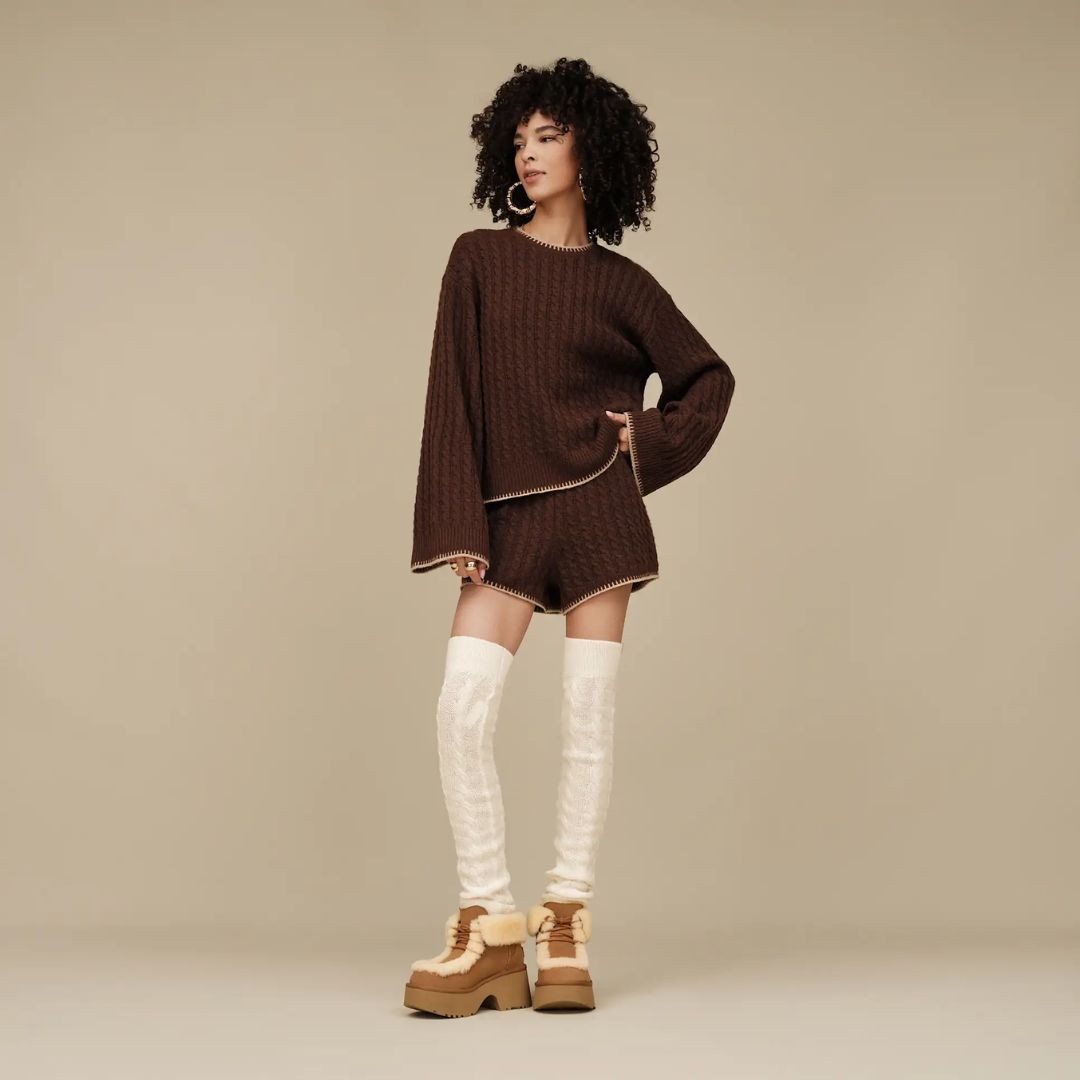 えるるうさん専用　ESMEE LACE UP （CHESTNUT） UGG Women's Esmee Lace Up Boots - Chestnut – Lenny's Shoe & Apparel