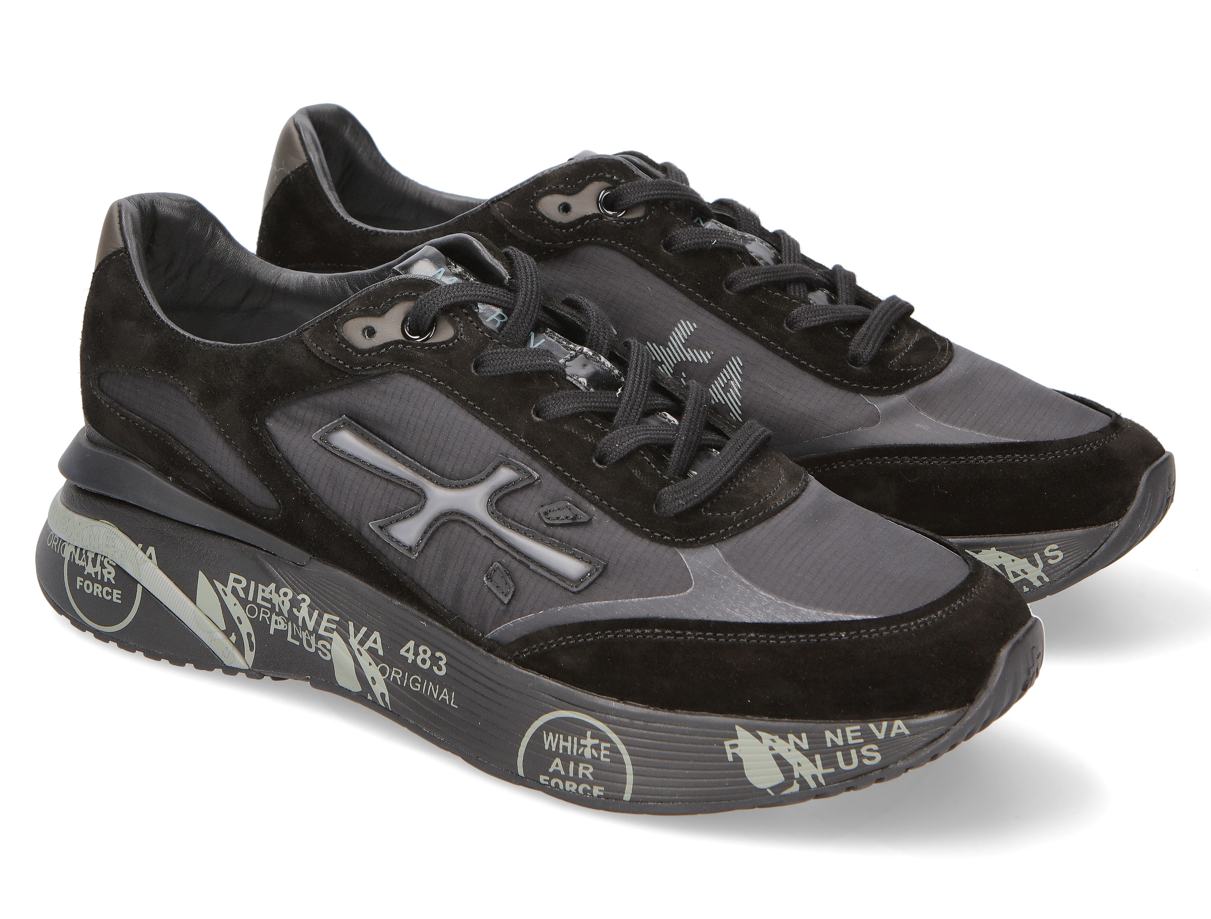 PREMIATA SNEAKER MOERUN 6445 BLACK | Tascón Barcelona