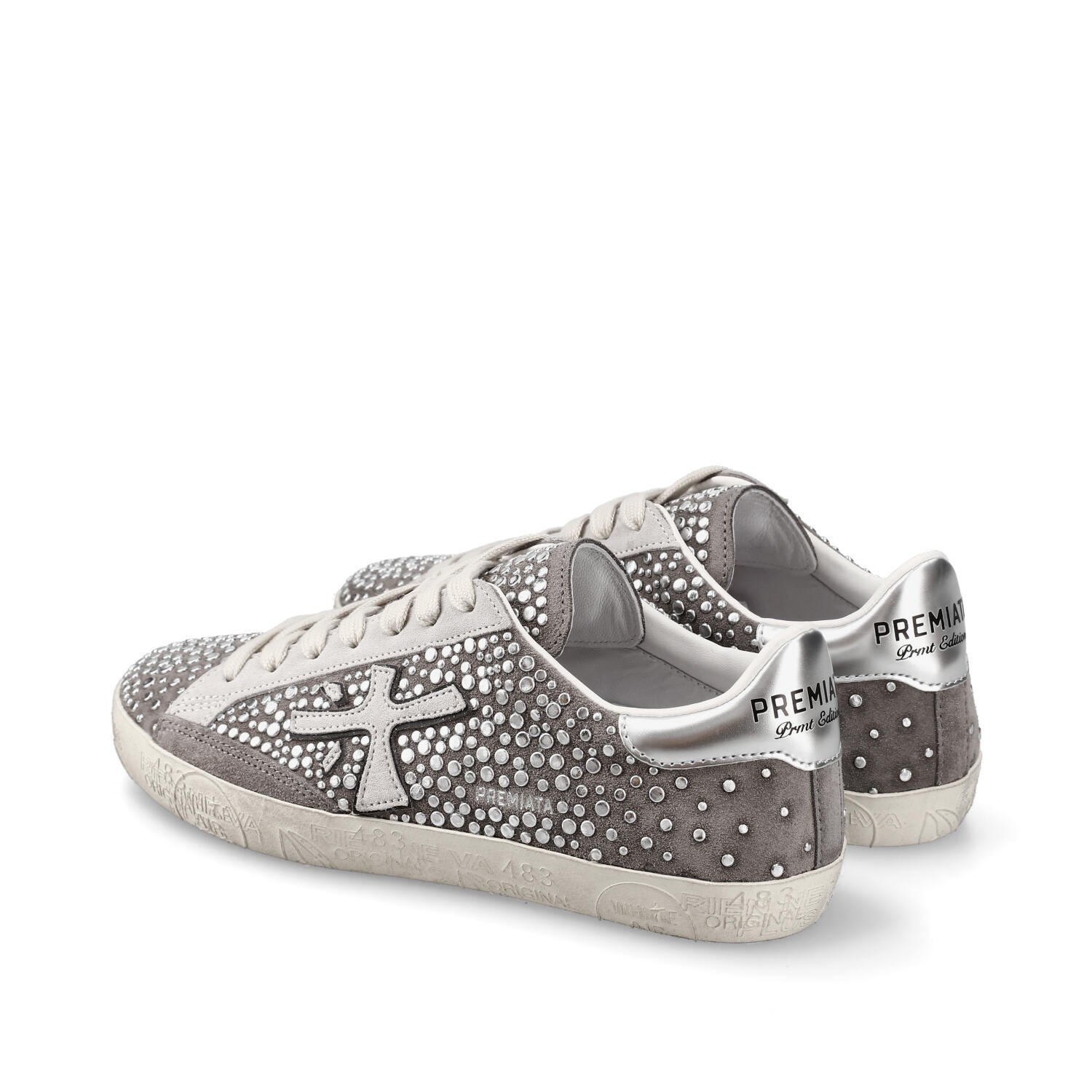 Sneaker Premiata para mujer stevend 7850 gris | Tascón Barcelona