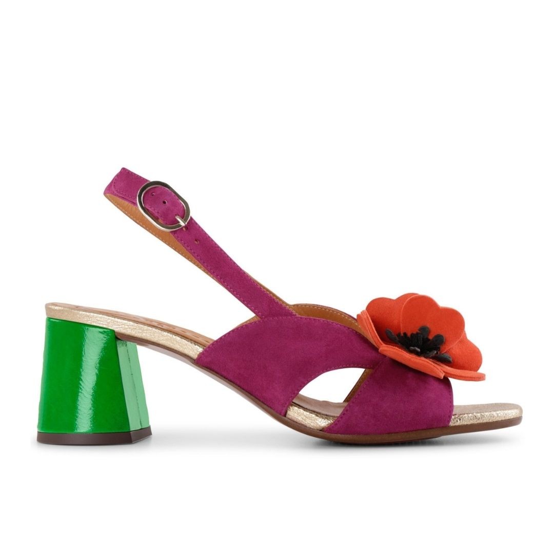 サンダル・ミュール CHIE MIHARA Women Sandals 414496 RUTINA46 Purple Chie Mihara VURURU LAVENDER shoes | Fall-Winter Collection