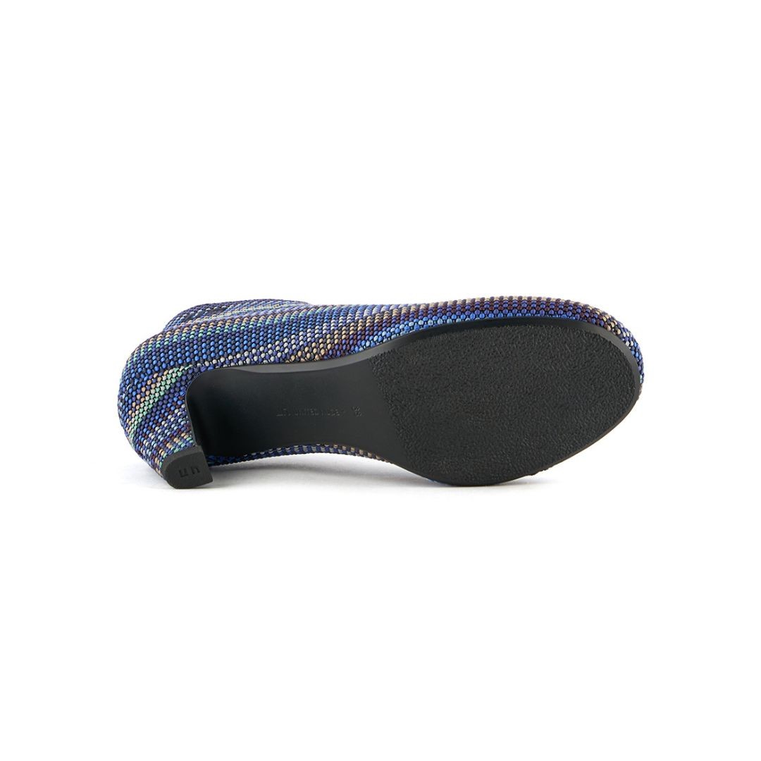 Escarpins United Nude Elastic Pump Mid - Talons Multicolores Taille 38, Tissu, Occasion