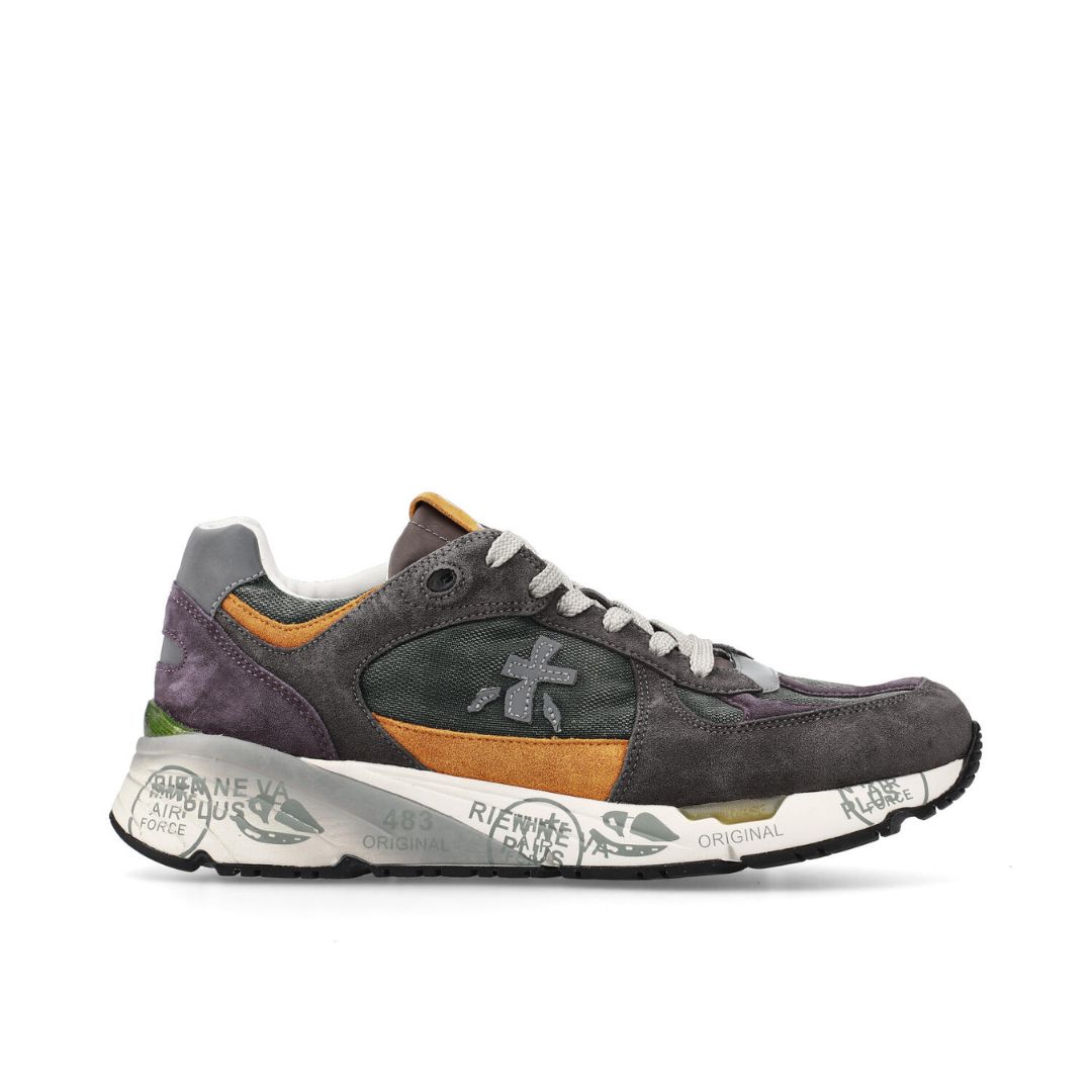 マムリアン Premiata Men's Mase 7868 Sneaker in Grey | Tascón Barcelon