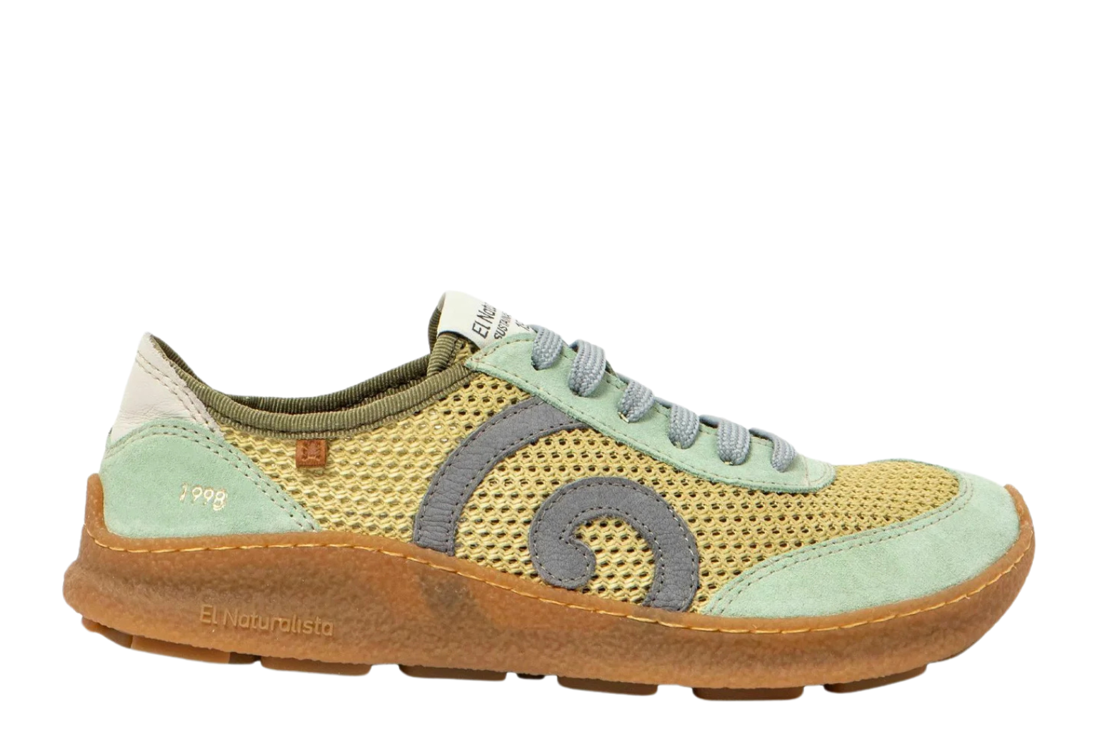 EL NATURALISTA OROEL – WOMEN'S SNEAKER IN OLIVE