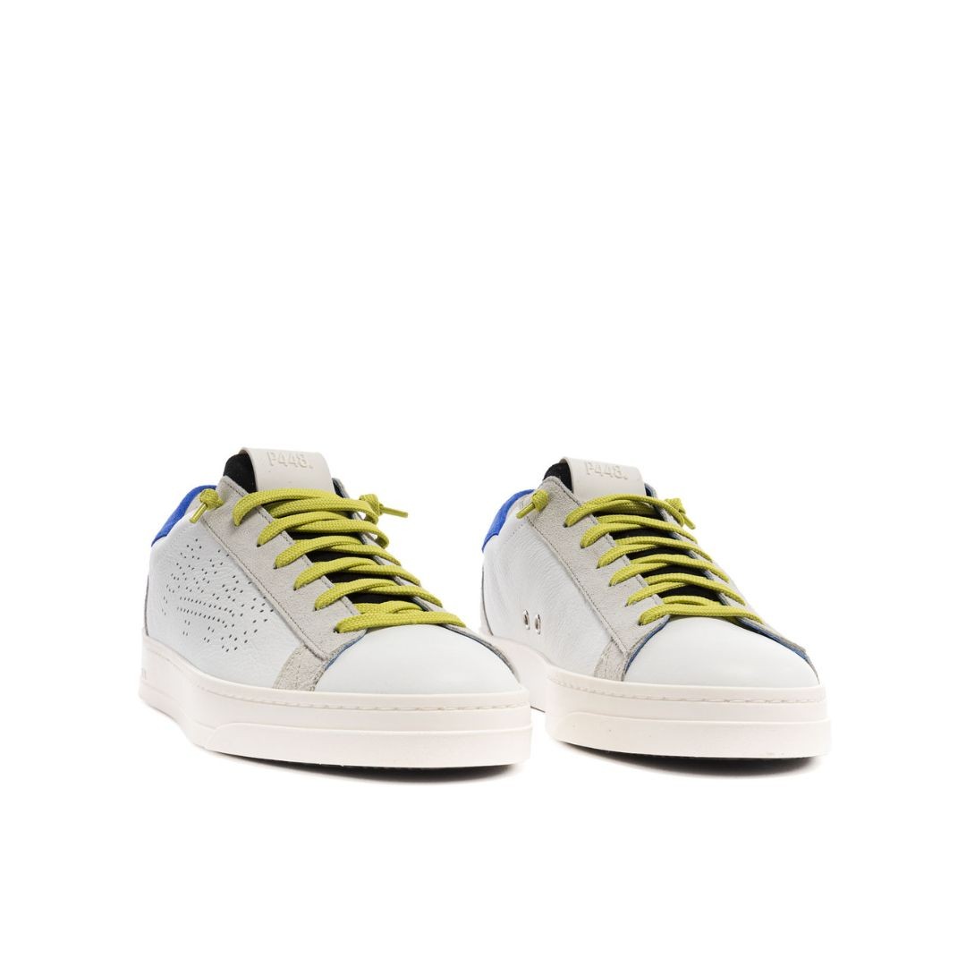 P448 Jack 130 Neon Sneaker for Men, White | Tascón Barcelona display picture 1