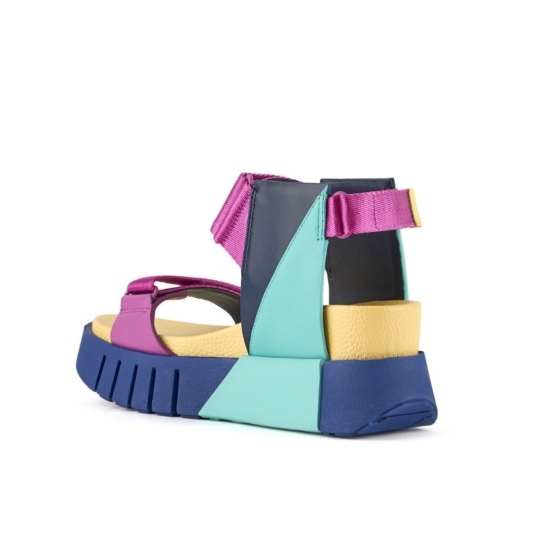 United Nude Delta Run Dazzle Mix Multicolor Sandal | Tascón