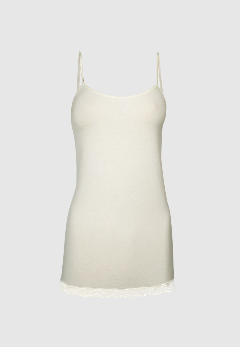 下着・アンダーウェア theredthread S bicolor knit camisole